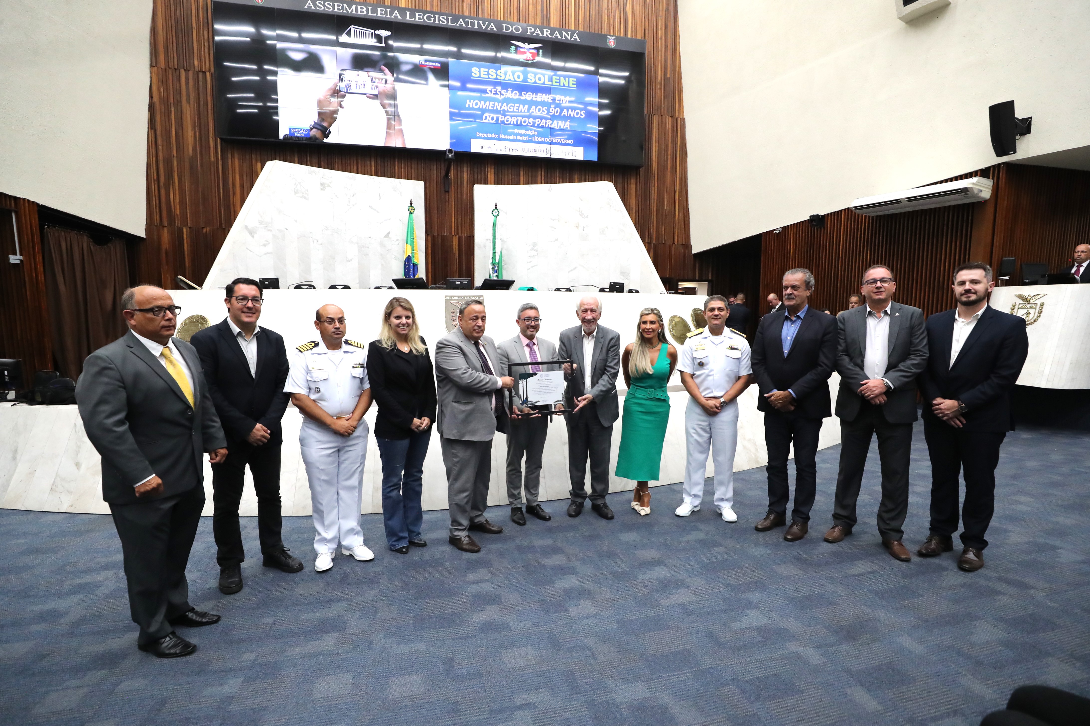 Assembleia Legislativa celebra os 90 anos do Porto de Paranaguá