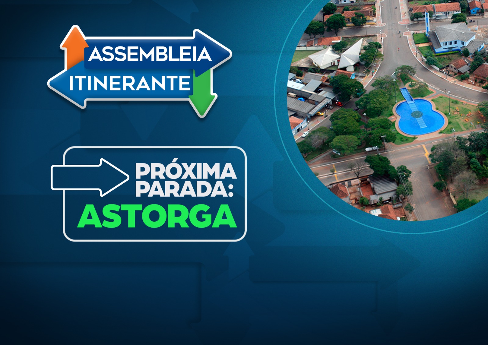 Assembleia Itinerante promove sessão especial em Astorga nesta quinta-feira (5)