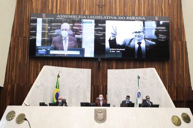 Em homenagem, Mesa Executiva da Assembleia exalta humildade e atuação de Recalcatti em defesa da segurança