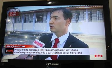 Projeto Geração Atitude foi notícia nacional nesta sexta-feira (8), com reportagem exibida na GloboNews