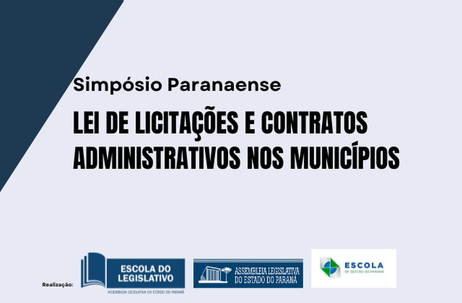 escola simpósio licitação