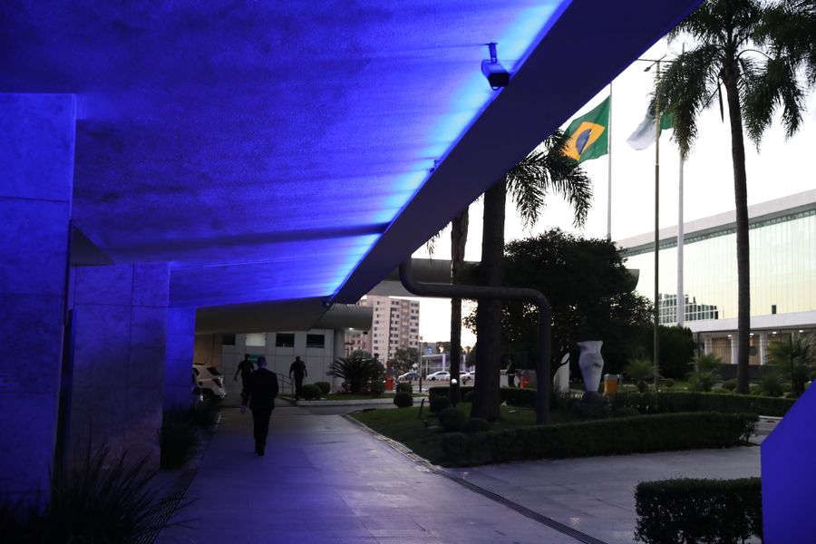 campanha coração azul