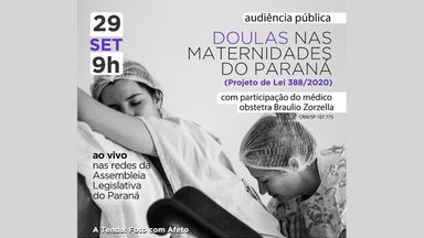 A presença de doulas na hora do parto é tema de audiência pública