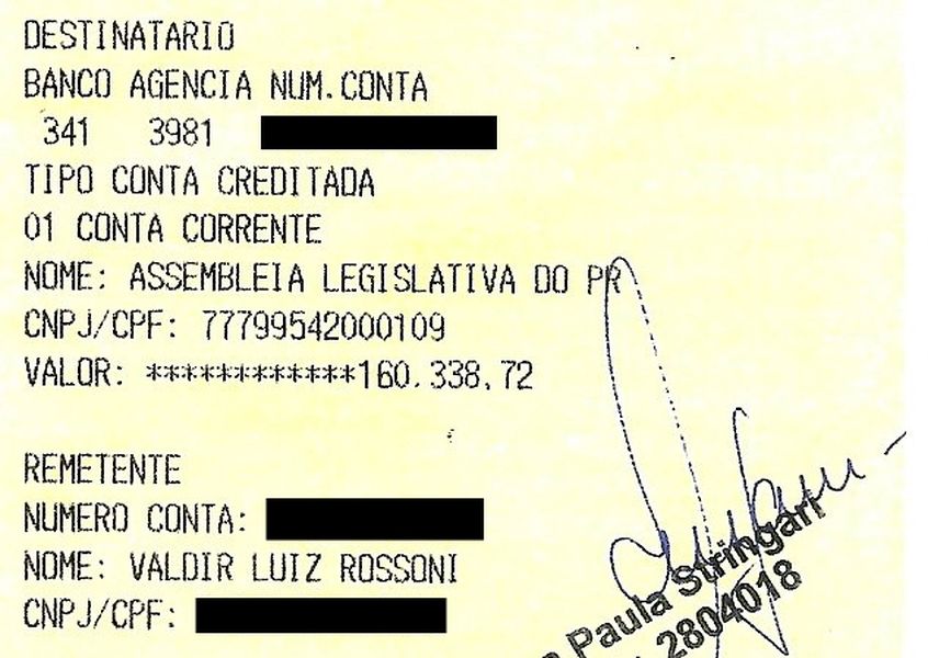 Transferência home