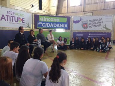 Telêmaco Borba recebe quarta etapa da Gincana da Cidadania, com participação de três escolas públicas
