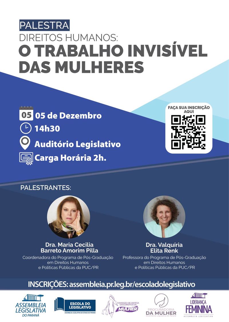 escola palestra trab fem