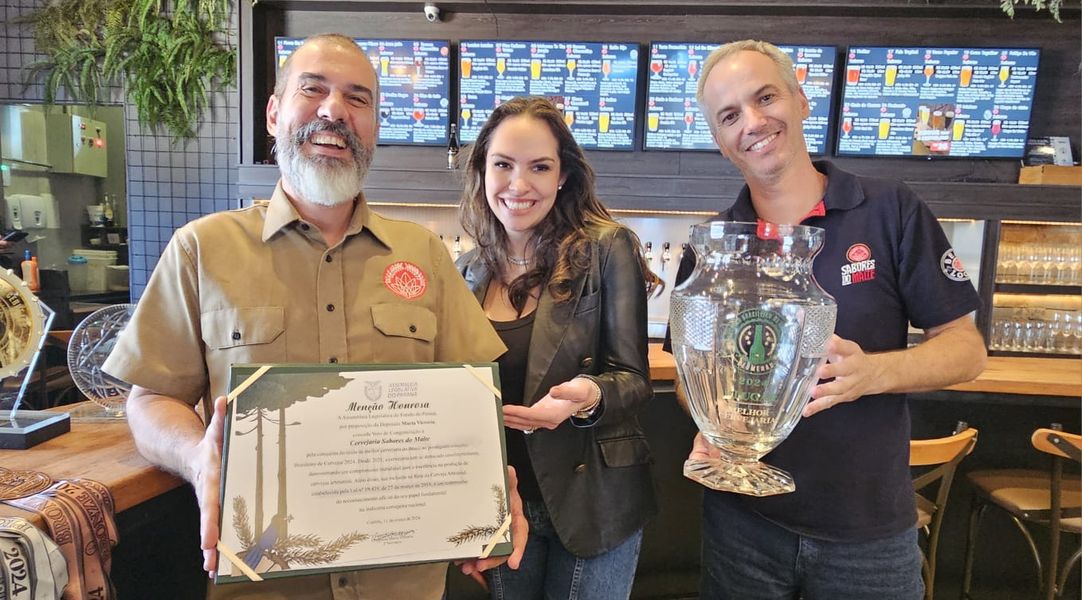 MV cervejaria homenagem