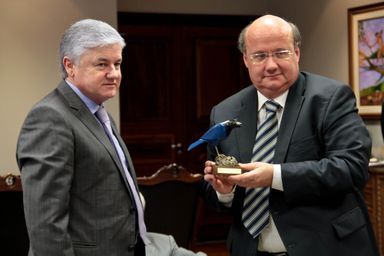 Embaixador da Áustria visita a Assembleia Legislativa