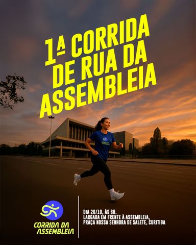 Corrida da Assembleia Legislativa reúne 6 mil atletas neste domingo (26) e encerra Circuito de Corridas de Rua de Curitiba