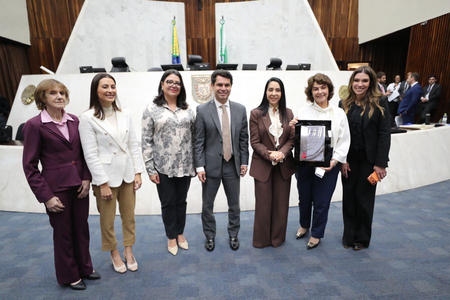 entrega placa ABNT Selo Bronze