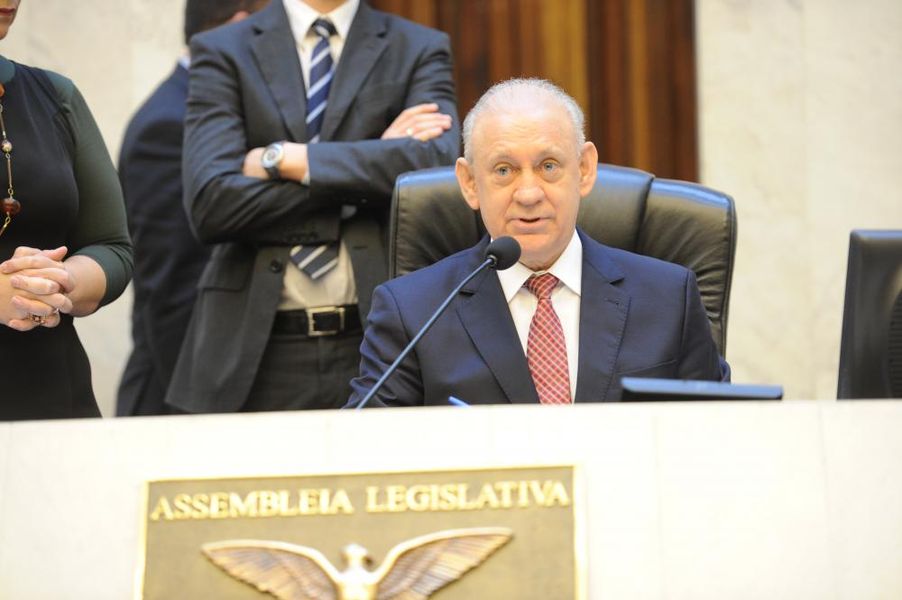 Presidente da Alep, deputado Traiano (PSDB).