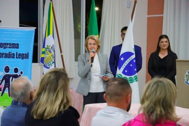 Deputada Secretária Márcia Huçulak (PSD) destaca avanço do Programa Moradia Legal com novas regularizações em Contenda