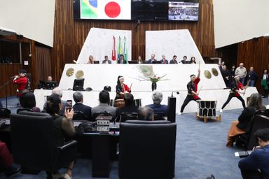 Assembleia Legislativa celebra 130 anos do Tratado de Amizade Brasil-Japão com homenagens e exposição histórica