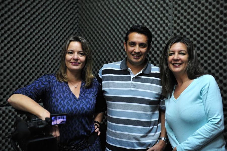 Ana, Odilon e Claudia