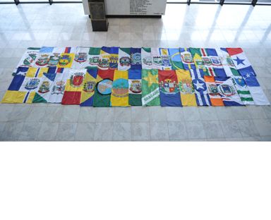 Assembleia terá galeria com bandeiras de todos os municípios paranaenses