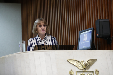 Deputada Luciana Rafagnin (PT) representa Assembleia na VI Conferência Estadual da Segurança Alimentar, em Foz do Iguaçu