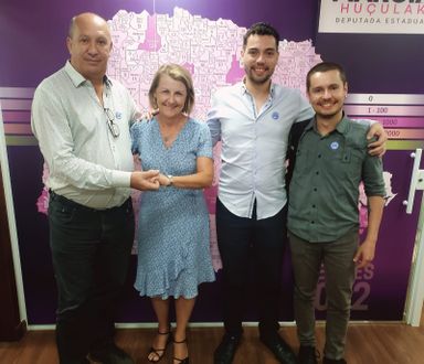 Deputada Márcia debate pautas da diversidade com Grupo Dignidade