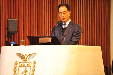 Cônsul do Japão lança oficialmente exposição sobre os 71 anos da tragédia de Hiroshima e Nagasaki