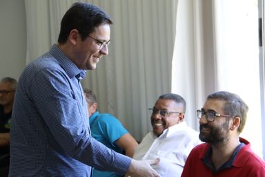 Deputado Matheus Vermelho (PP) fortalece parceria durante visita a Bom Jesus do Sul