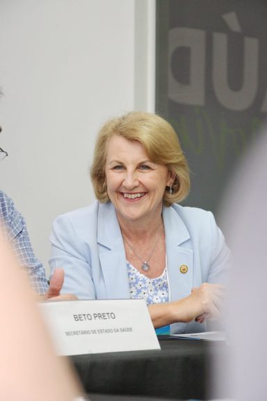 Deputada Márcia Huçulak (PSD) participa do Saúde em Movimento, encontro técnico que reúne gestores em Foz do Iguaçu