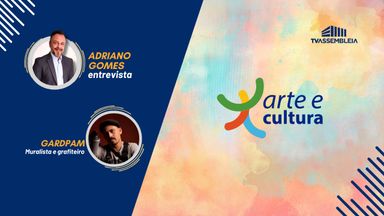 TV Assembleia: grafiteiro GardPam relembra trajetória e reflete sobre a arte como terapia e transformação social