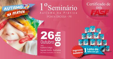 Ponta Grossa realiza o primeiro Seminário Autismo na Prática