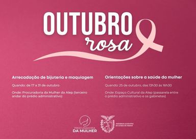 Procuradoria da Mulher arrecada bijuterias e maquiagens para pacientes oncológicas