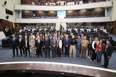 Detran/PR apresenta a Campanha Maio Amarelo na Assembleia Legislativa