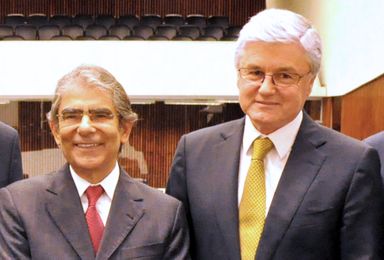 Ayres Britto agradece hospitalidade e elogia processo de modernização da Assembleia