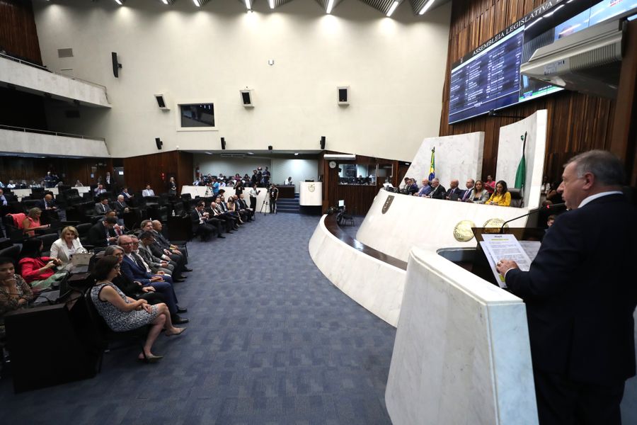 sessão de abertura