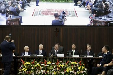 Comissão Executiva da Assembleia prestigia posse do novo presidente do Tribunal de Justiça