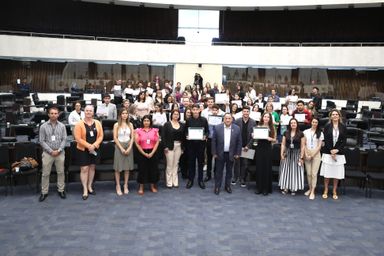 Assembleia Legislativa recepciona alunos e professores do programa Geração Atitude