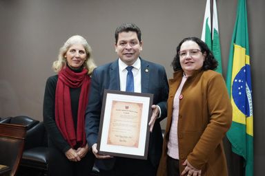 Assembleia reconhece serviço da Fundação Waldyr Becker a pacientes com câncer, em Toledo