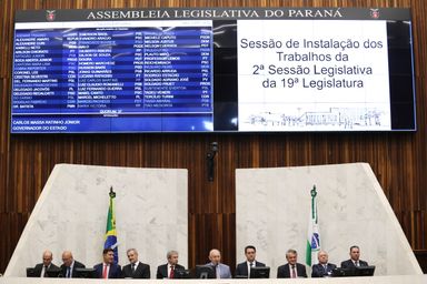 Assembleia começa período legislativo com a presença do governador, e com obras de modernização.