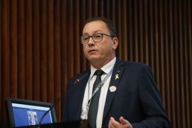 Detran/PR apresenta a Campanha Maio Amarelo na Assembleia Legislativa