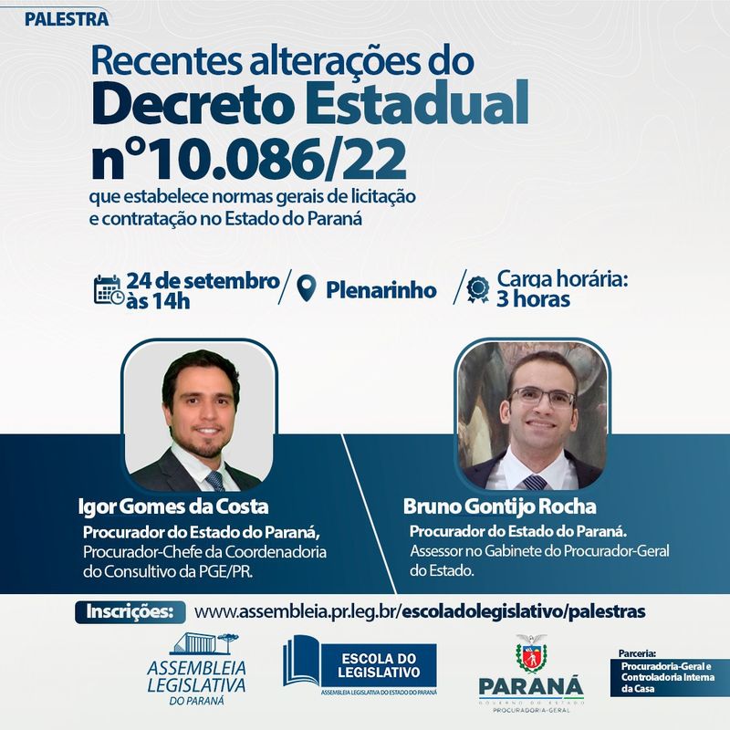 Curso Escola do Legislativo
