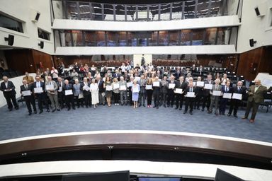 Centenário do Instituto de Engenharia do Paraná é celebrado em Sessão Solene na Assembleia Legislativa