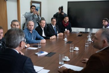 Deputado Goura participa de reunião na qual TJPR anuncia elevação de entrância da Comarca de Capitão Leônidas Marques