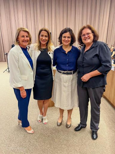 Deputada Márcia Huçulak (PSD) se reúne com ministra e leva à Brasília demandas da Sáude