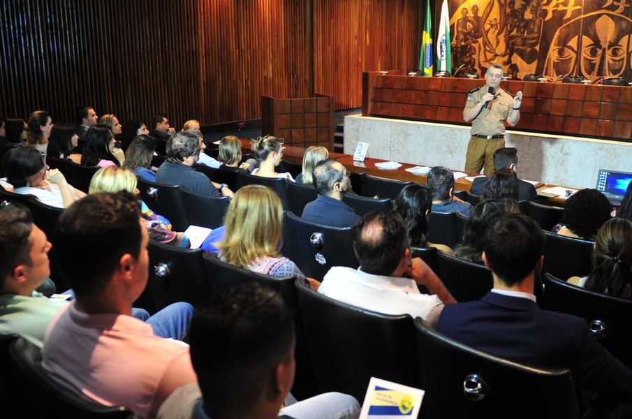 Palestra sobre segurança