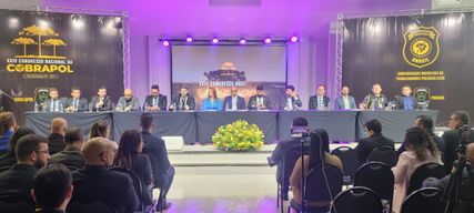 Deputado Requião Filho (PT) participa da abertura de Congresso da Cobrapol em Foz do Iguaçu