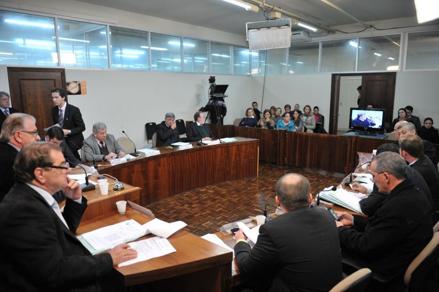 Visão geral da CCJ desta terça-feira (25). 