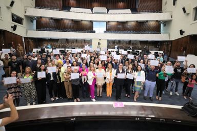 Destaques no enfrentamento à Covid-19, enfermeiros são homenageados na Assembleia