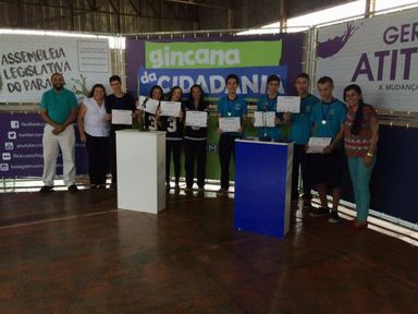 Mais de 150 alunos da rede pública de ensino de Campo Mourão participam da Gincana da Cidadania