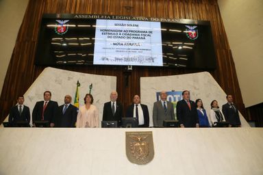 Quatro anos do Nota Paraná ganha nova homenagem na Assembleia Legislativa