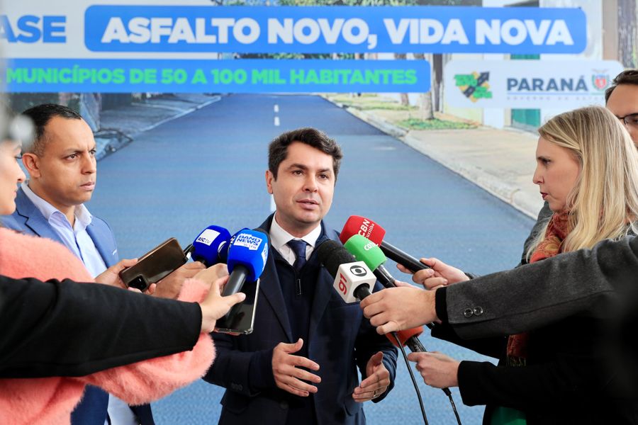 Curi asfalto novo