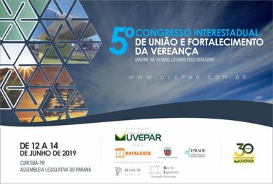 Uvepar abre nesta quarta-feira (12) Congresso para vereadores
