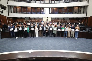 Professores de Educação Física das APAEs são homenageados em Sessão Solene na Assembleia Legislativa