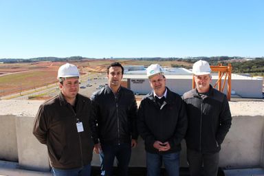 Bernardo Carli vistoria obras do Hospital Regional, em Guarapuava