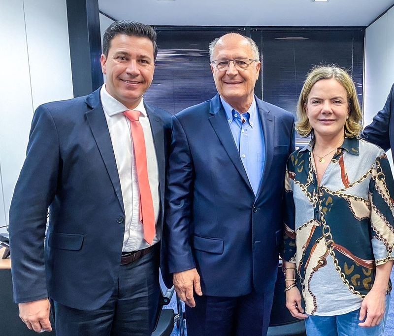Reunião Arilson x Alckmin x Gleisi